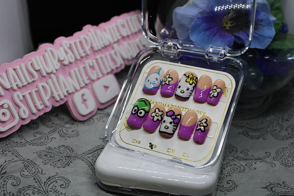 Let's make a set from our Nails4U collection of press-on nails!!!