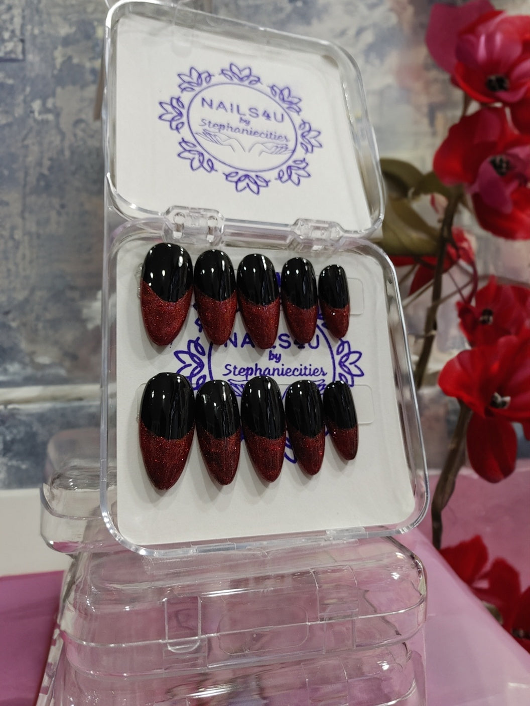 Creating our Ruby Slippers Press-On Nails Set!!!