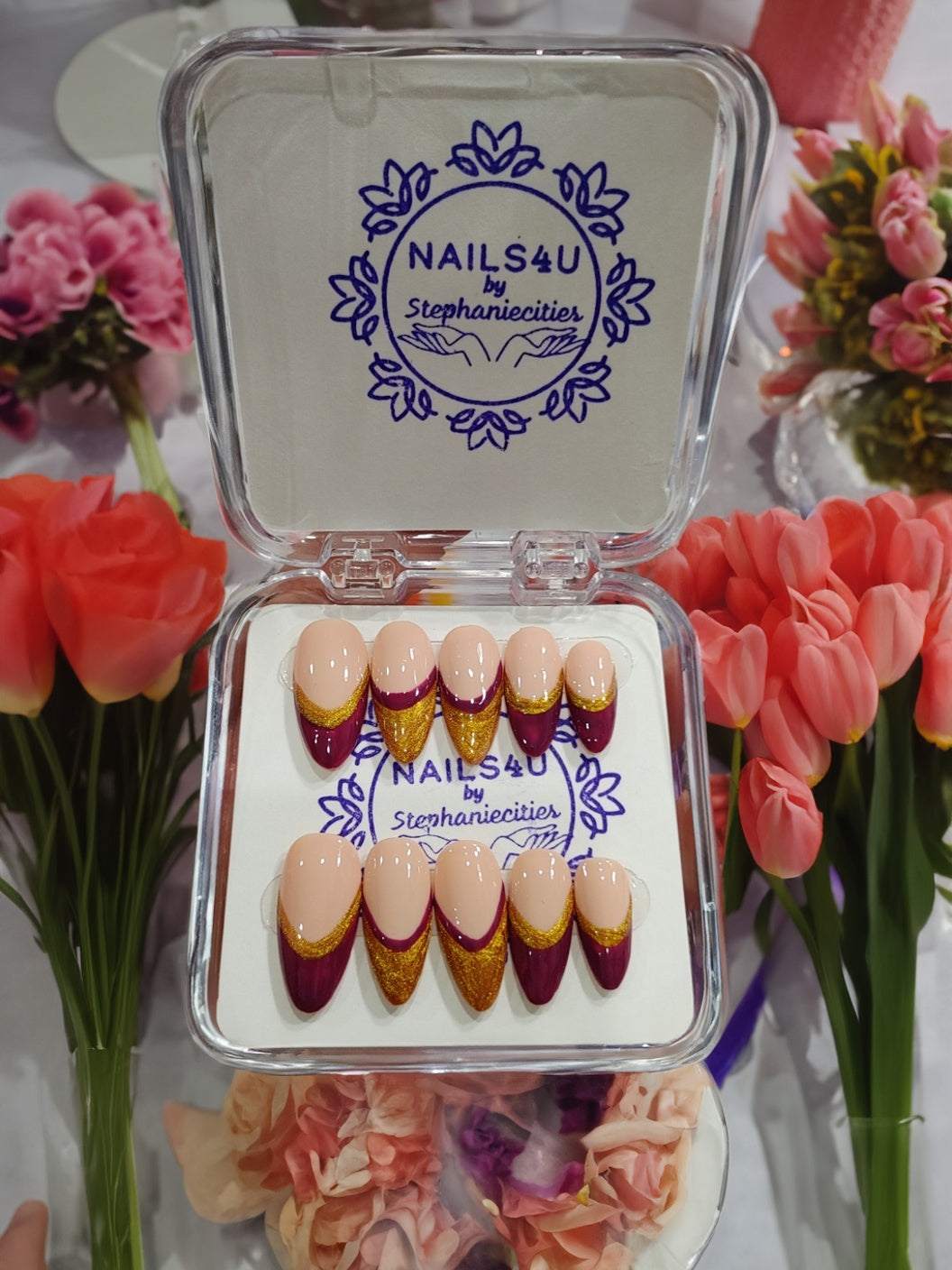 Find Your Team Spirit Press-On Nails – Bold & Reusable Set