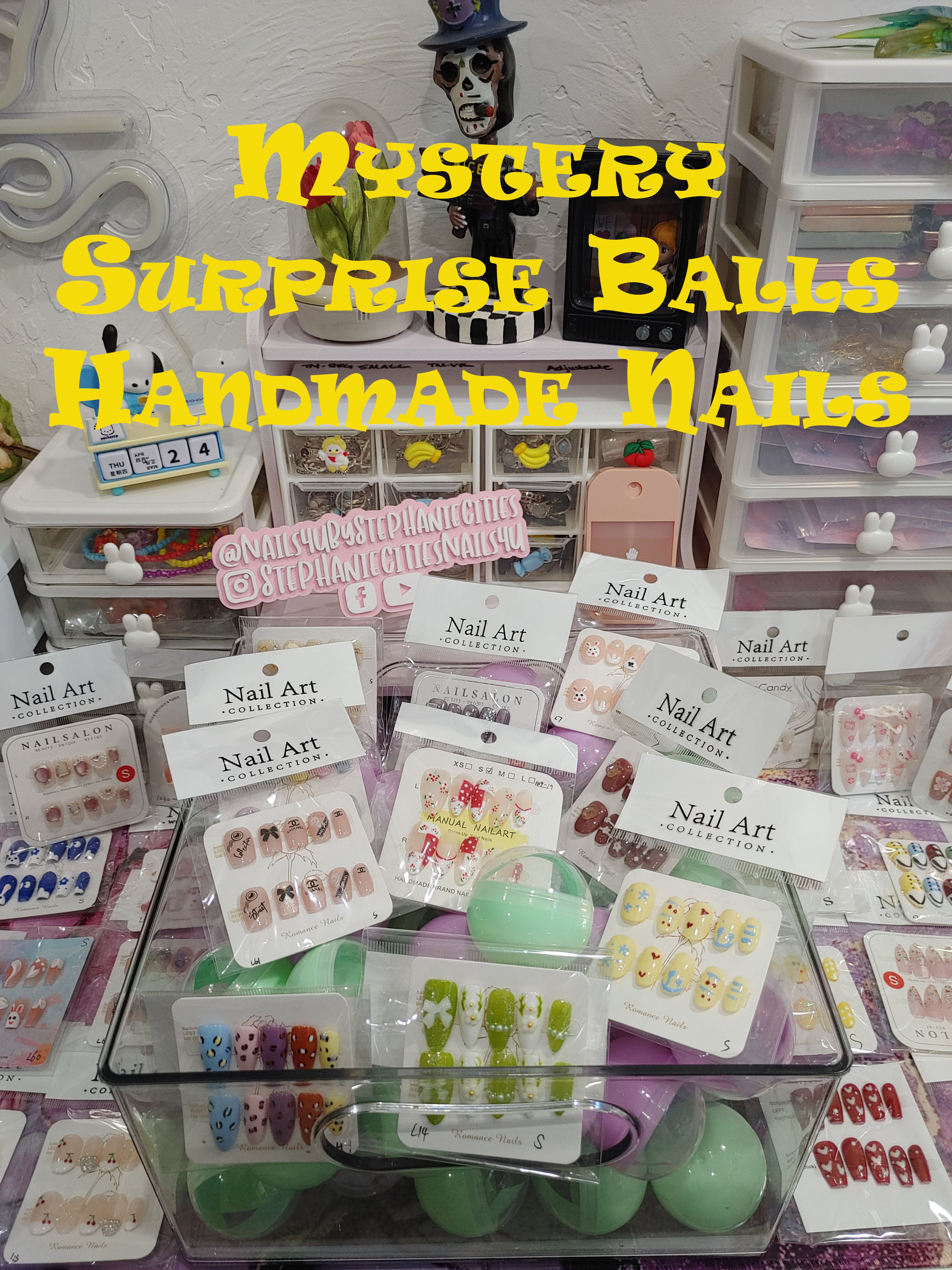 Mystery Surprise Balls!!! diynails4u.com