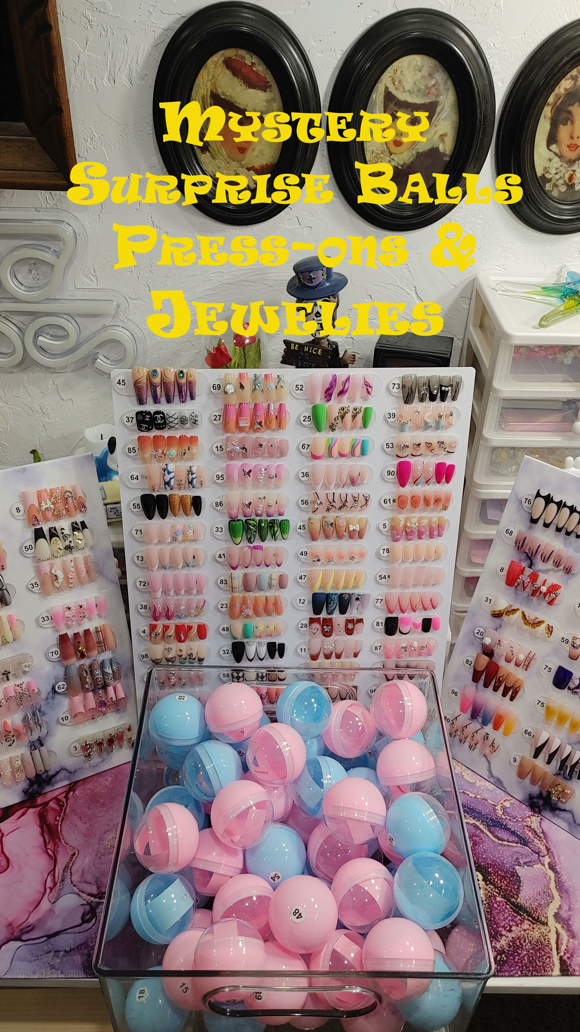 Mystery Surprise Balls!!! diynails4u.com